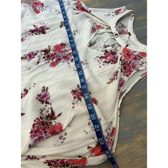 Free People Tree Swing Dress Washed Stone Combo Size S Bohemian Tunic - Picture 13 of 14